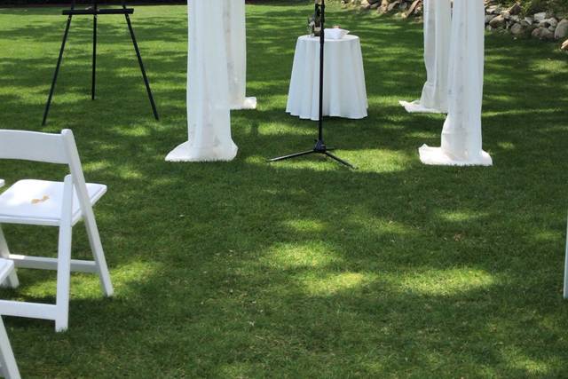 Chuppah With Drapes