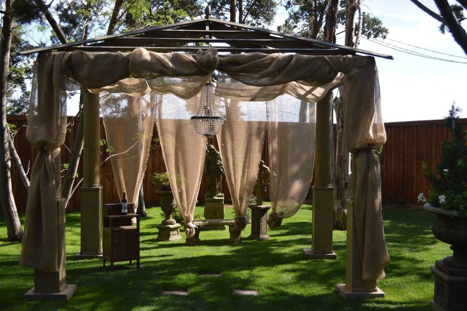 Wedding chuppah