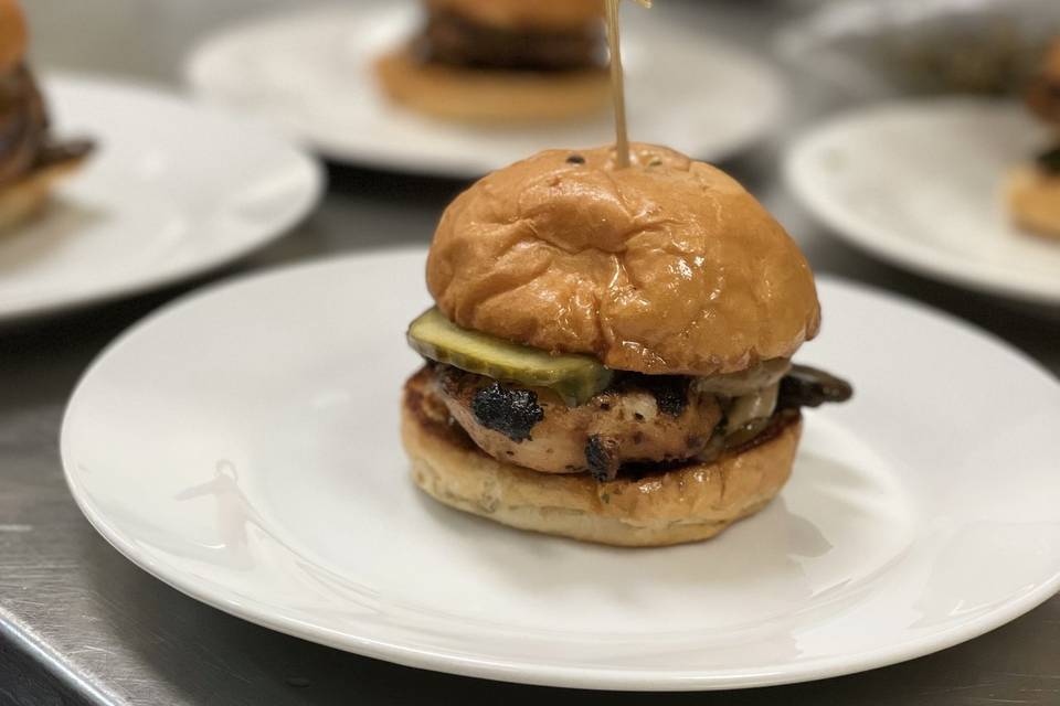 Sesame Soy Chicken Sliders