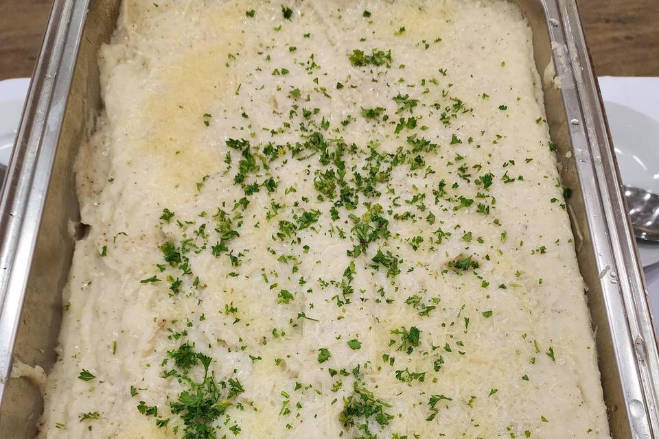 Garlic Parmesan Mashed Potato