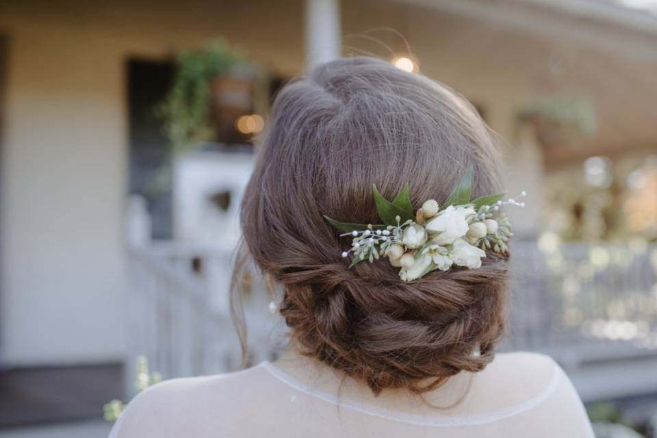 Bride's Hair Design