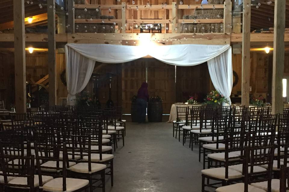 Ceremony area