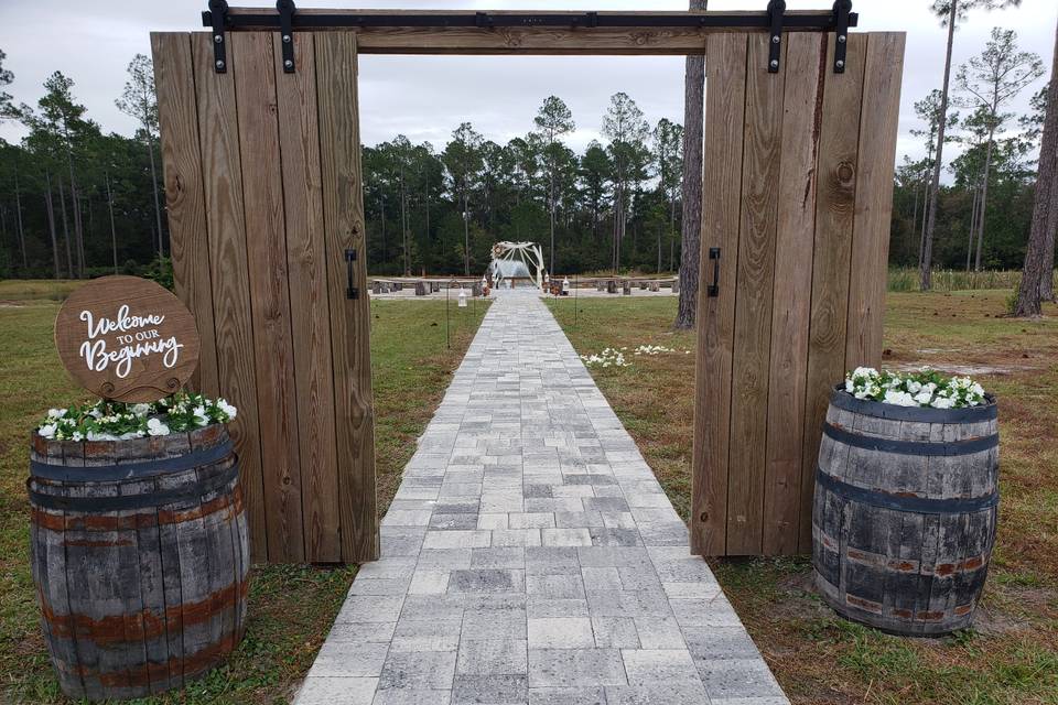 Entrance to Wedded Bliss