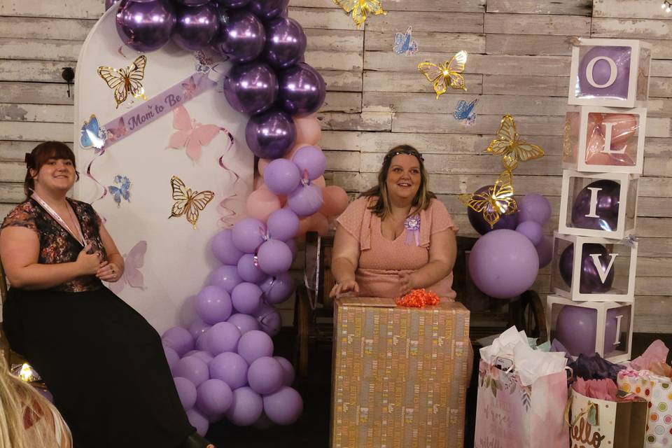 Mama-to-Be Custom Backdrop