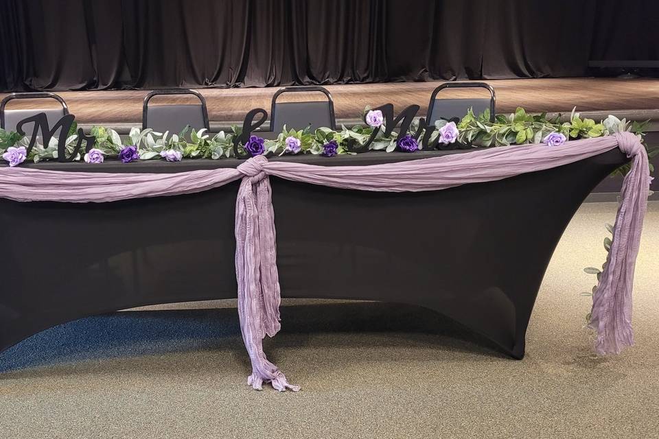 Head Table