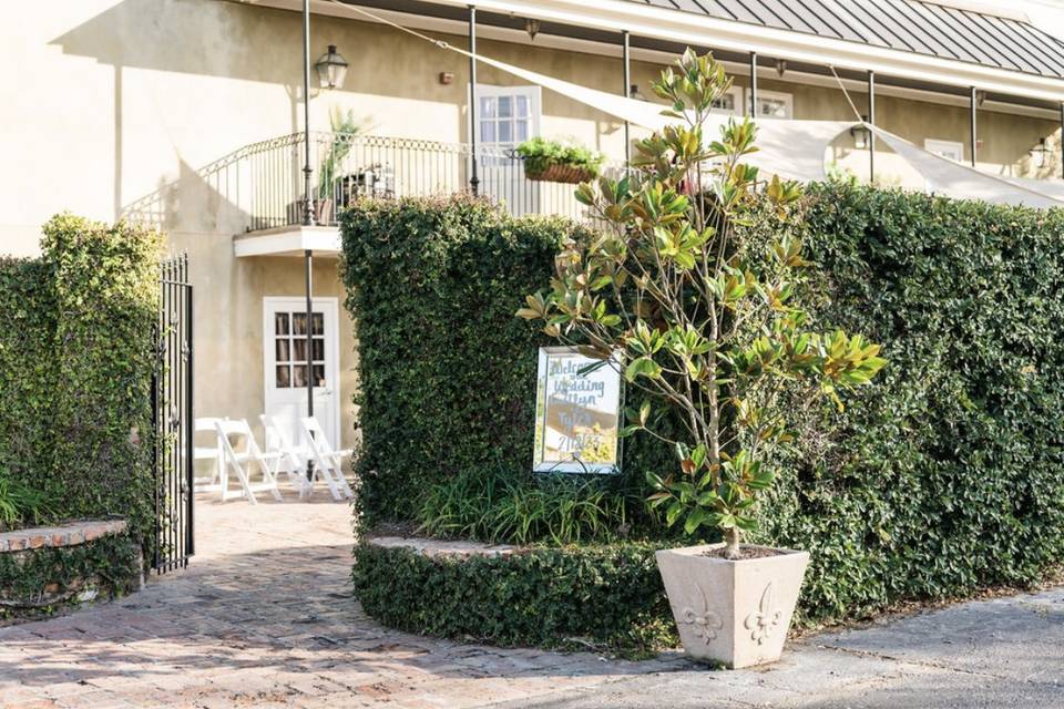 Courtyard Entrance