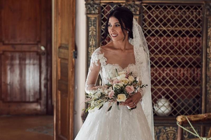 The dazzling bride