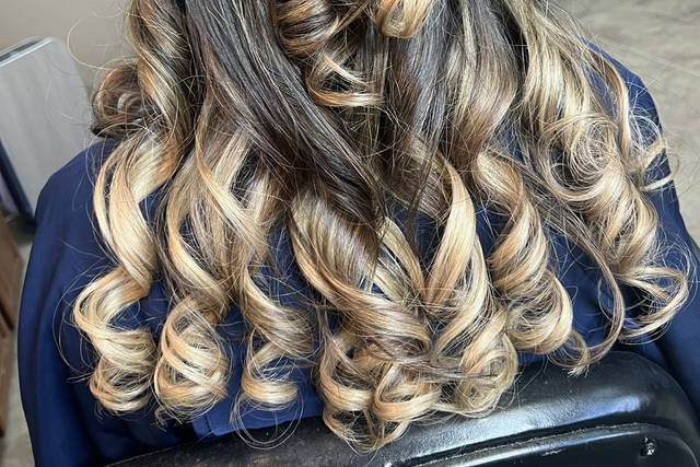 Half up, Half down