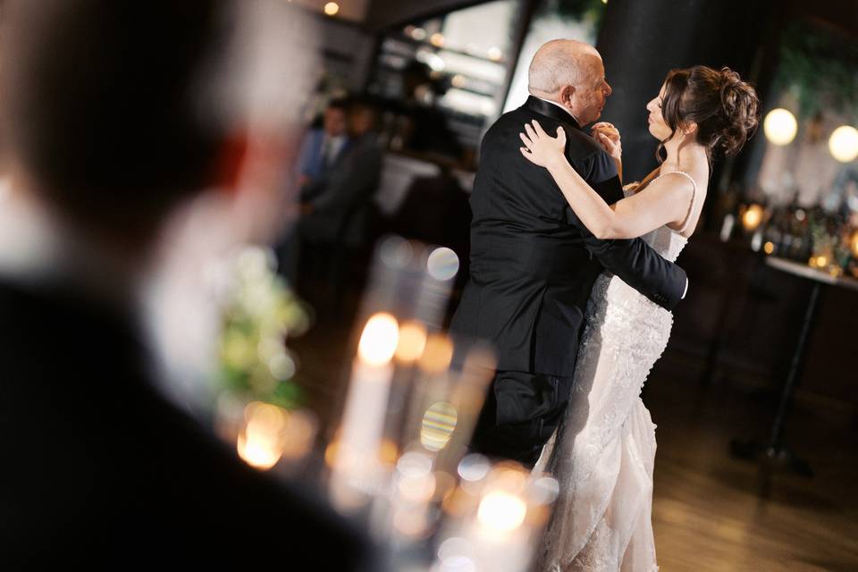Wythe Hotel wedding reception