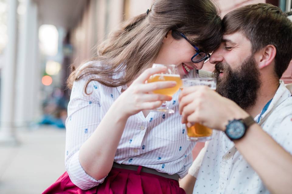 York citi engagement session