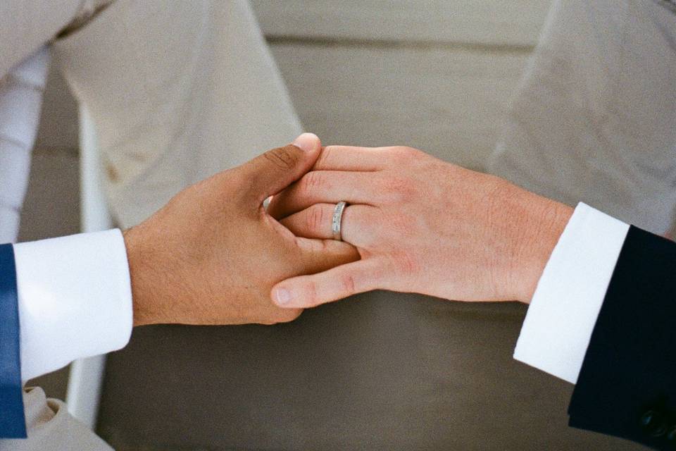 35mm film wedding photography