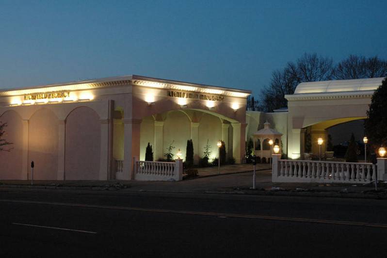 Venue in evening