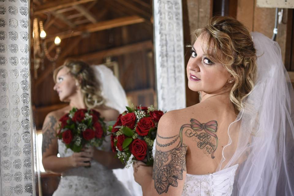 Bridal portrait