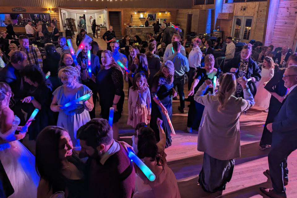 Glow Sticks always help!