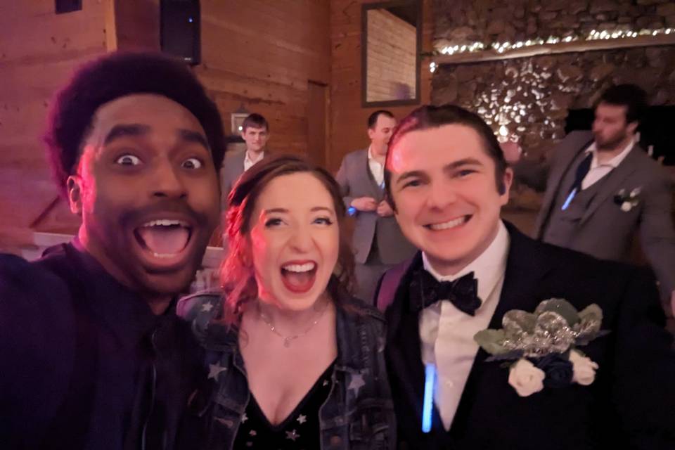 The happy couple!