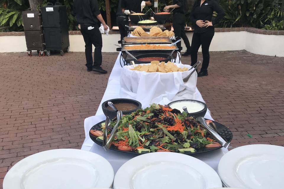 Outdoor Buffet
