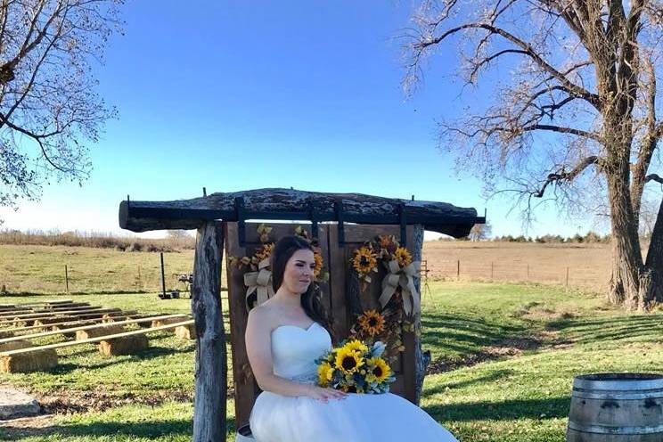 Bride's portrait