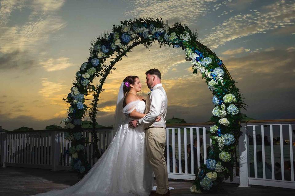 Sunset Wedding, Ocean Key