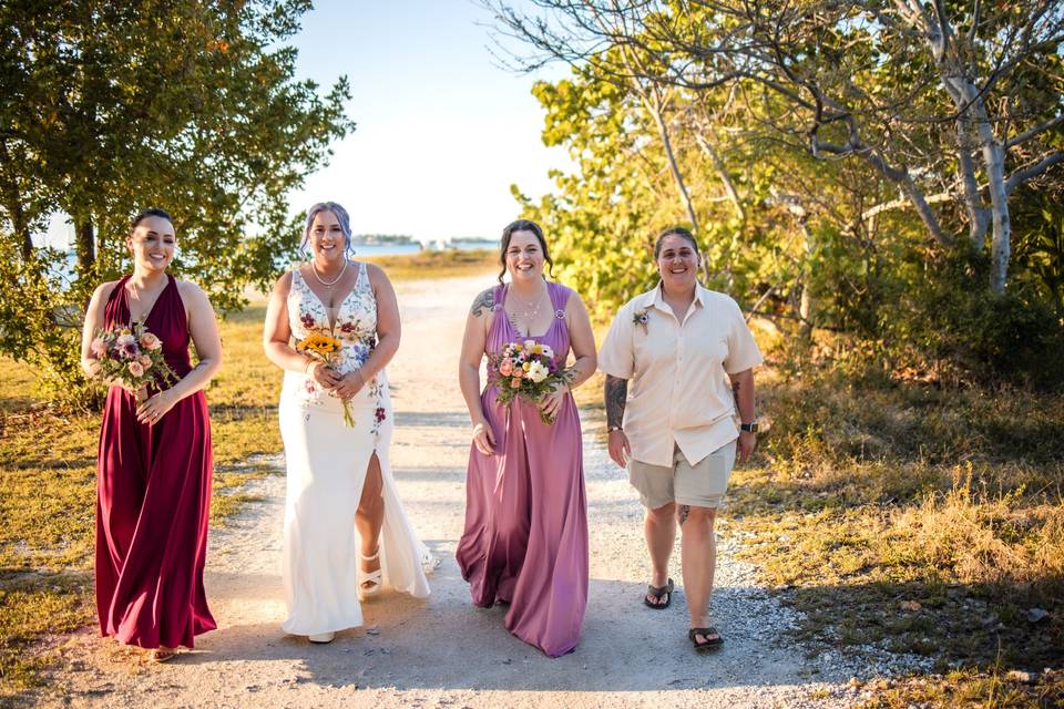 Fort Zachary Part Wedding