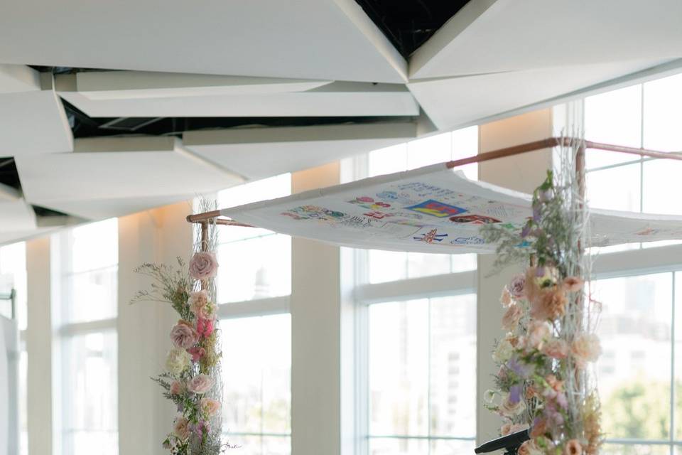 Chuppah decor