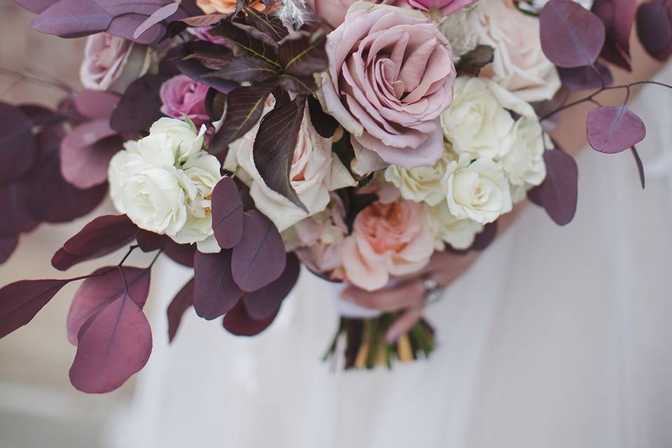 Fall wedding bouquet