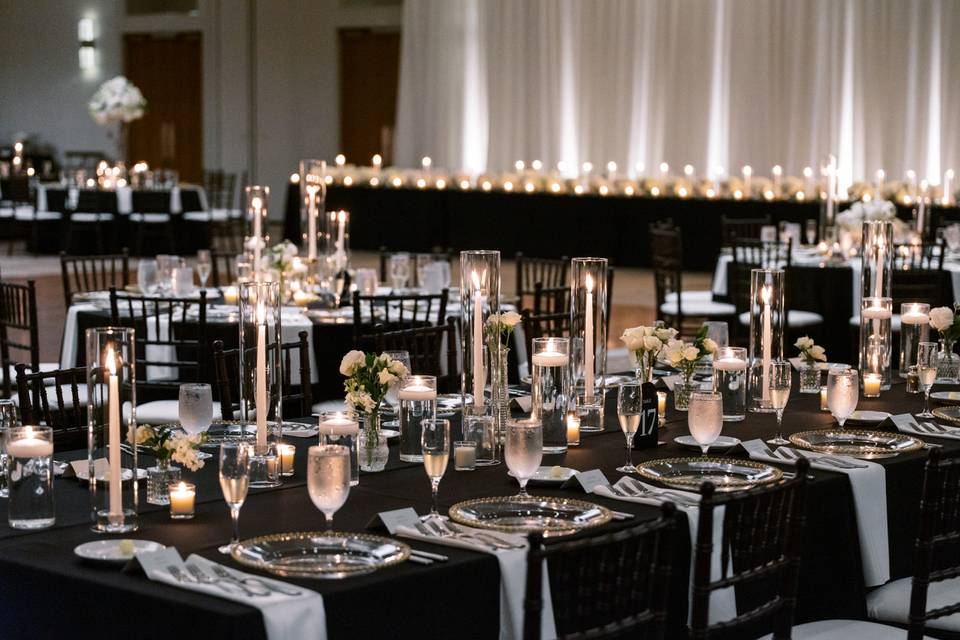 Classic ballroom wedding
