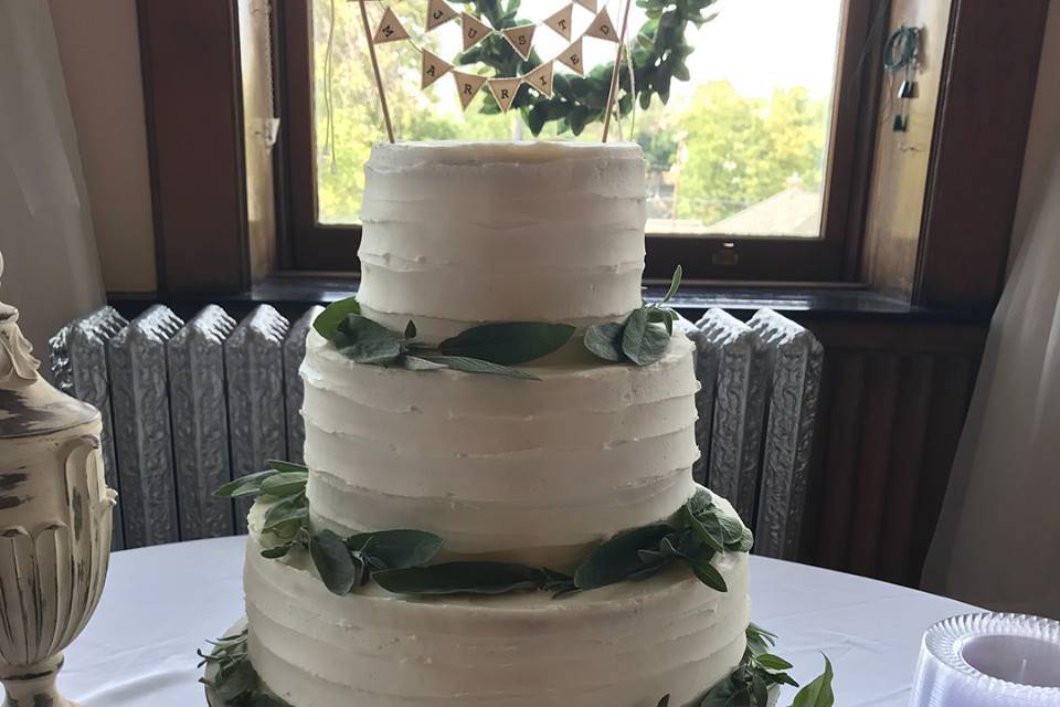 3 tier buttercream