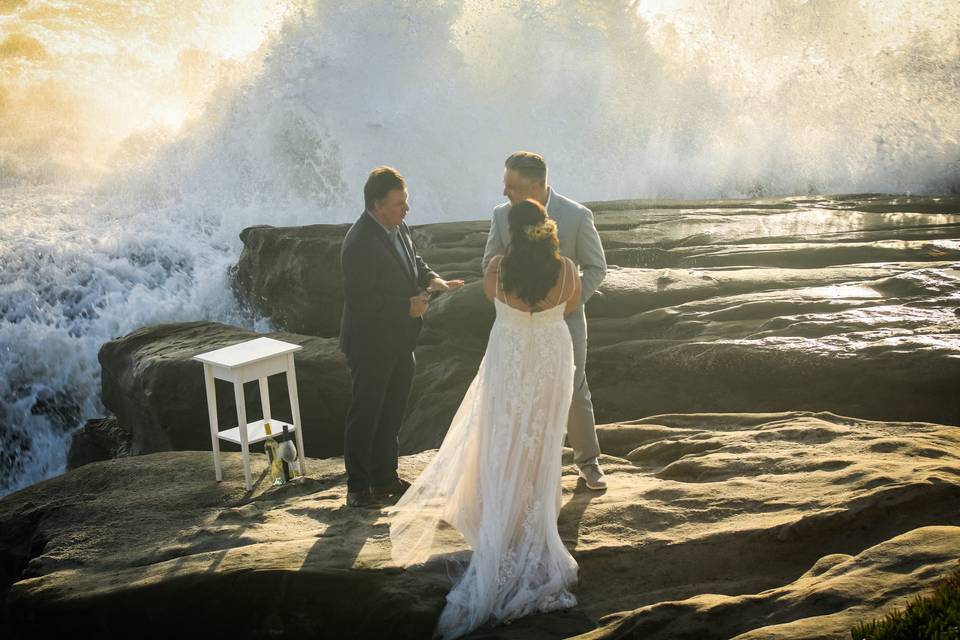 Big Wave Elopement