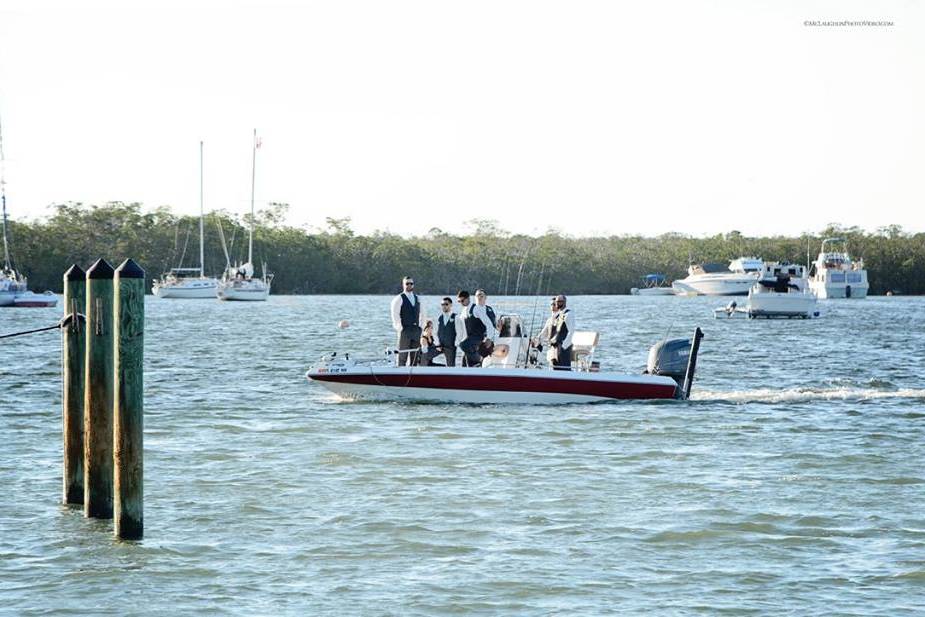 Arrive by boat