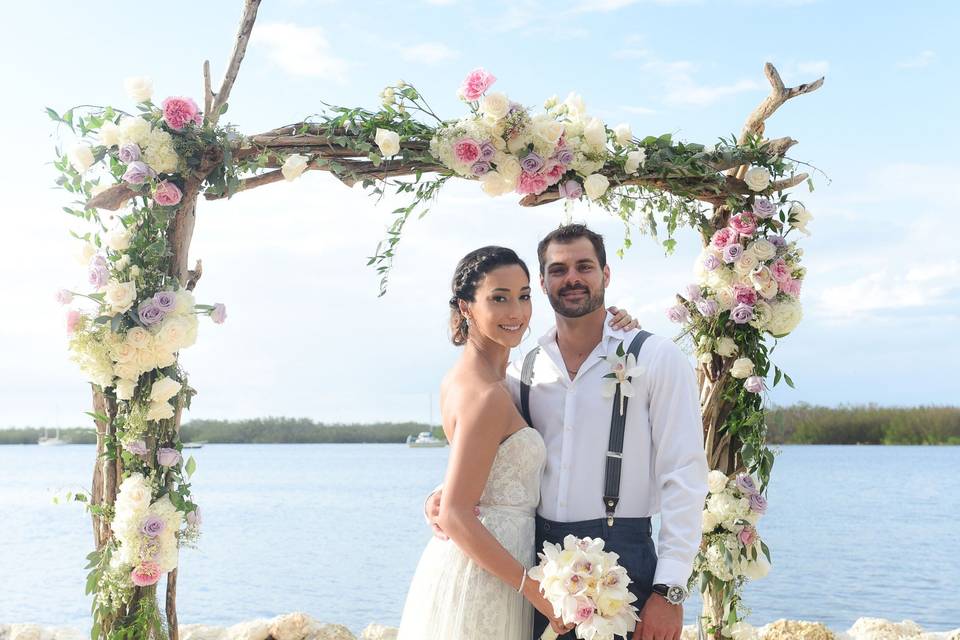 Couple's portrait - Coconut Palm Inn