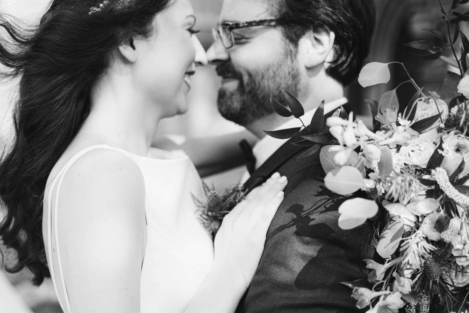 Bride and groom