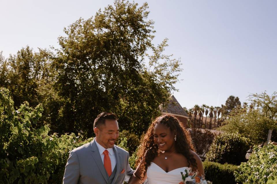 Bride and Mom