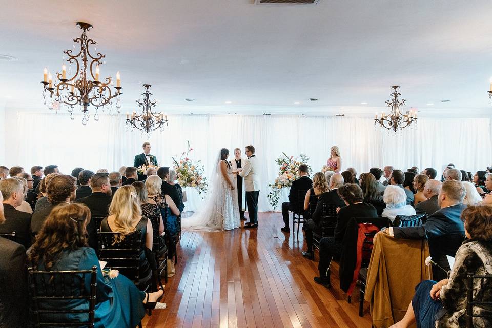 Ballroom ceremony