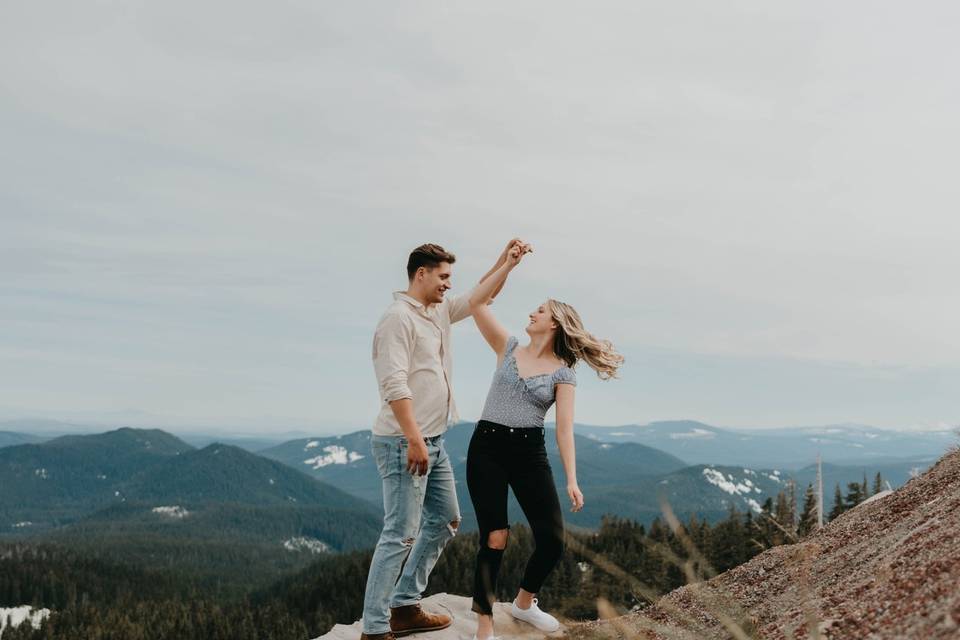 Engagement photography