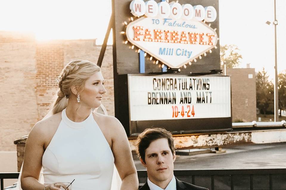 Bride and Groom Marquee