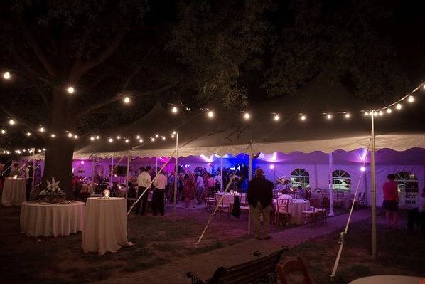 wedding reception with Chinese lanterns, 36