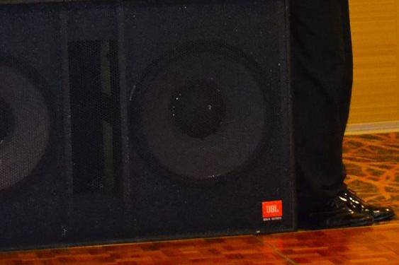 We use only JBL Concert Audio Systems...