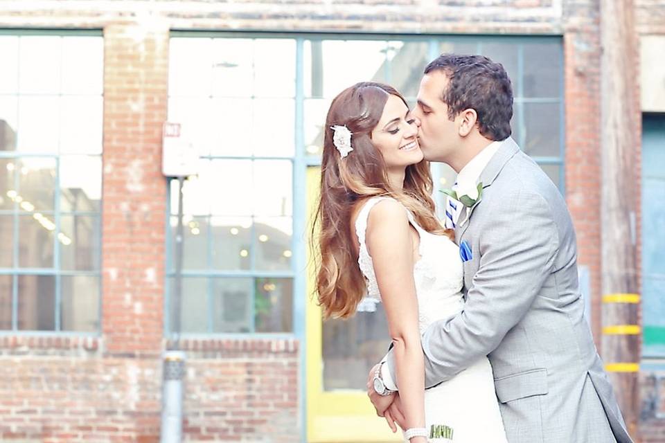 Creative couple portrait