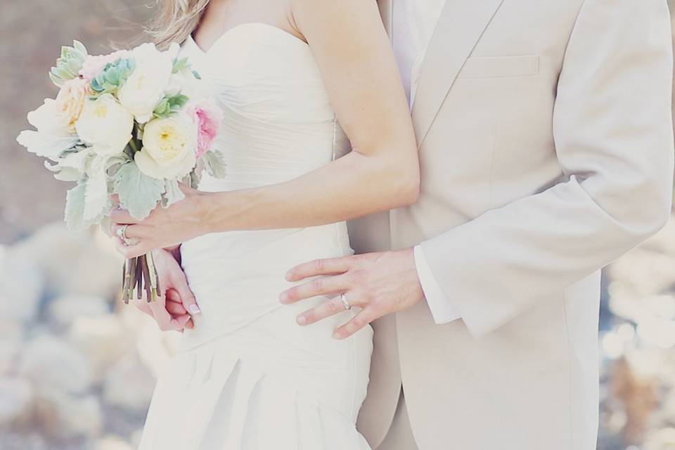 Creative couple portrait
