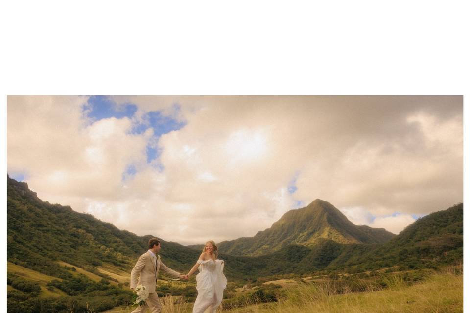 Kualoa Ranch Morning Elopement