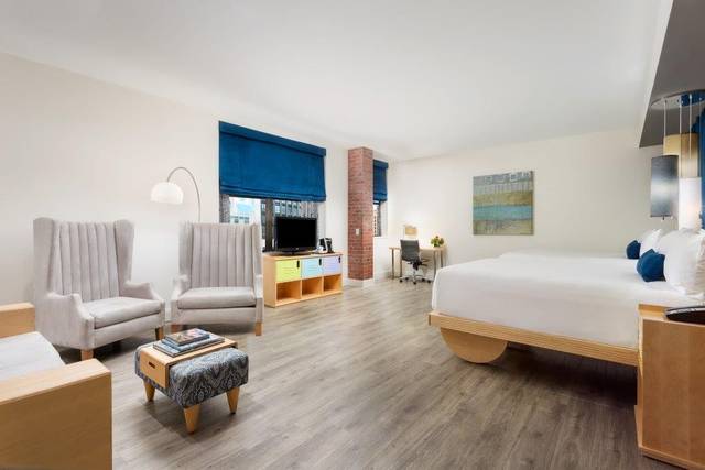 A spacious layout