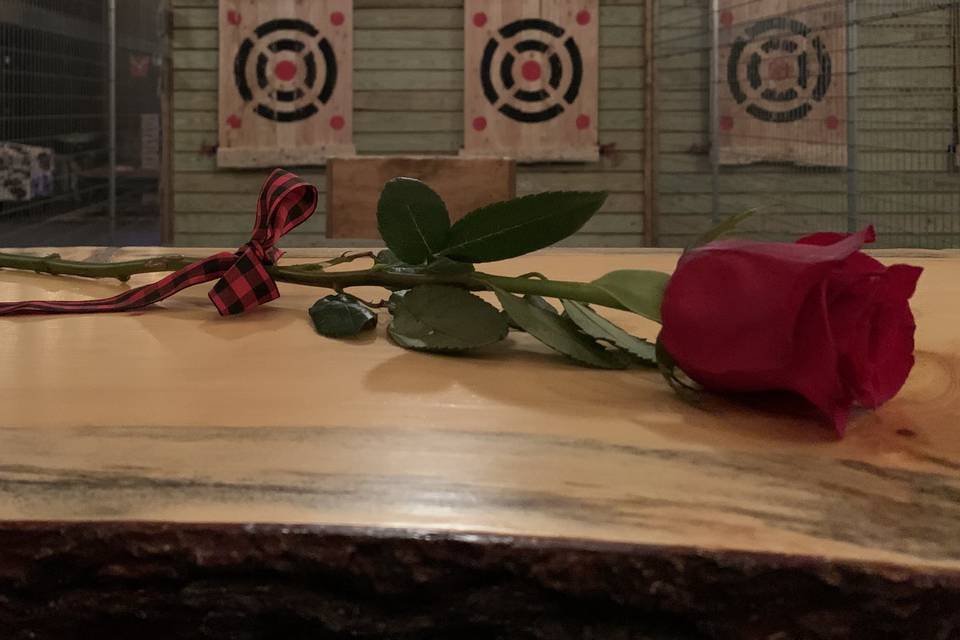 Single rose