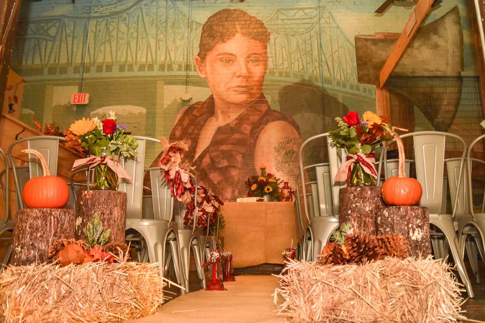 Rustic Wedding Fall themed