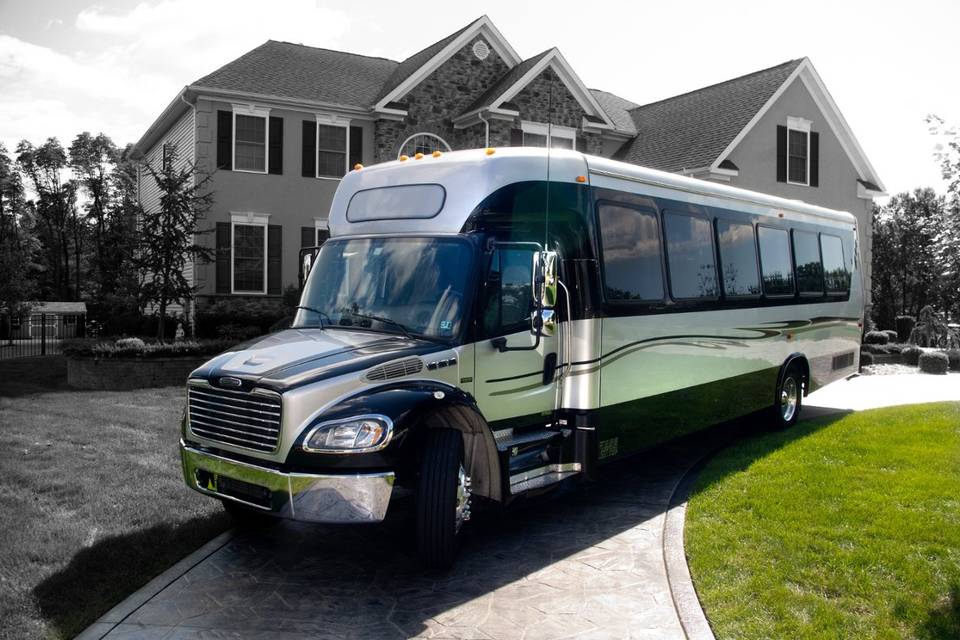 30 Passenger Limo Bus