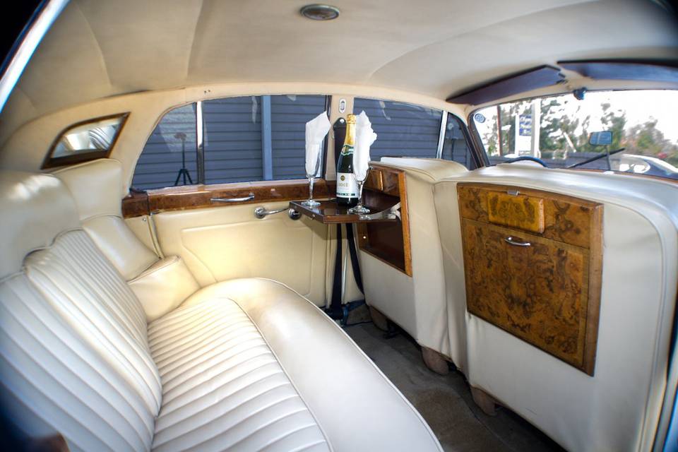 Interior of 1962 Rolls Royce