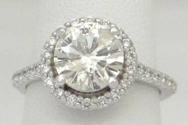 Large diamond ring