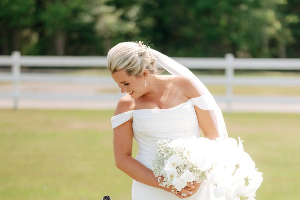 Bride & Pup
