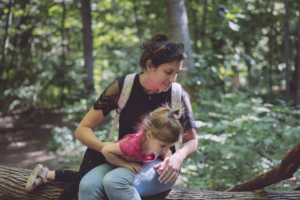 Hiking portrait