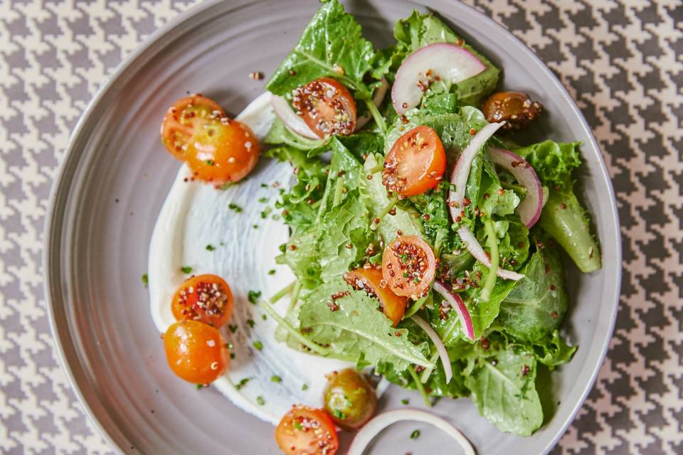 Tomato + Zaatar Salad