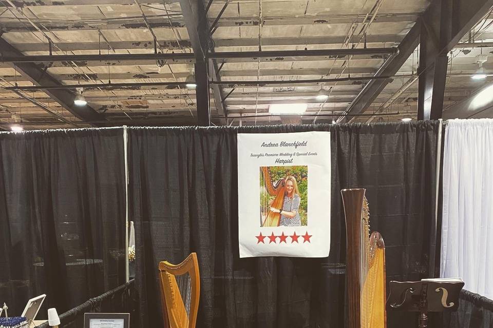 My first Wedding Expo Booth